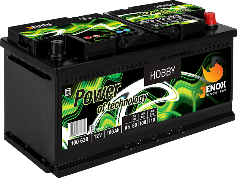 AKUMULATOR 80AH JENOX HOBBY
