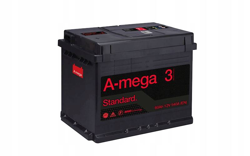 AKUMULATOR 60AH 540A A-MEGA Standard M3 AMEGA