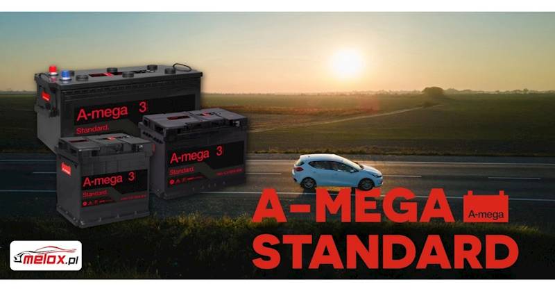 AKUMULATOR 60AH 540A A-MEGA Standard M3 AMEGA