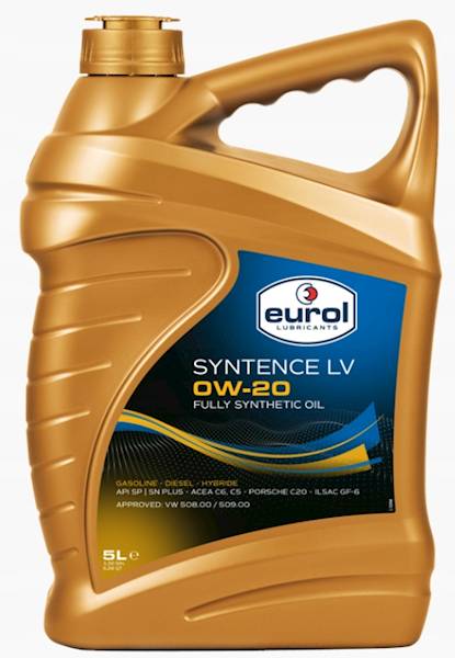 OLEJ EUROL SYNTENCE LV 0W20 5L