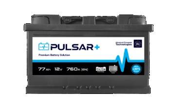 AKUMULATOR 77AH 760A PULSAR PLUS+