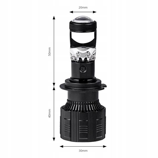 ŻARÓWKI AMIO LED H7 CANBUS NS-5S-NL19-H7 SOCZEWKA