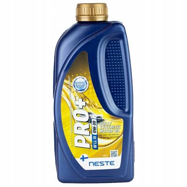 OLEJ NESTE PRO+ W LL III 0W30 1L