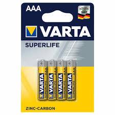 BATERIE SUPERLIFE AAA VARTA małe paluszki