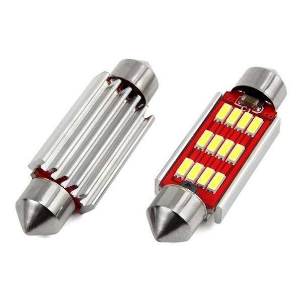 ŻARÓWKI LED AMIO C5W 4014 41MM