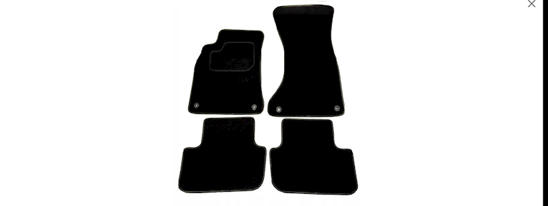 DYWANIKI SAMOCHODOWE WELUROWE SEAT IBIZA 4 / VW POLO 5 08-17 / SKODA FABIA 3 14 / SKODA RAPID 12-