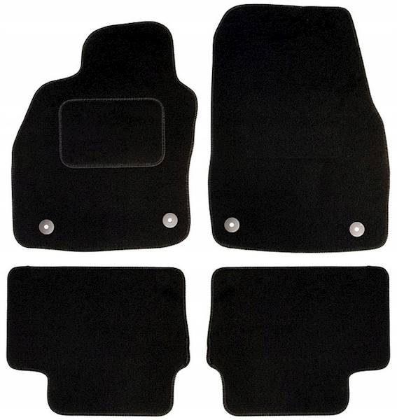 DYWANIKI SAMOCHODOWE WELUROWE SKODA SUPER B 3 III 15-