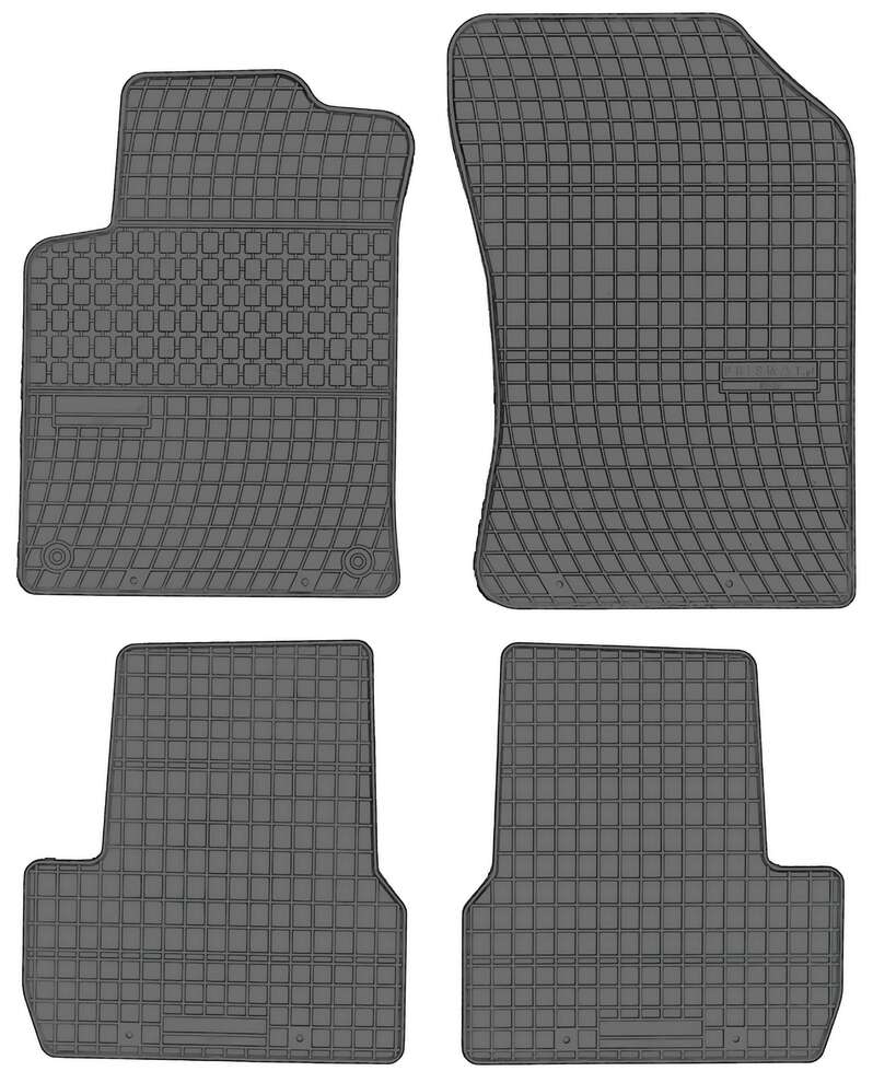 DYWANIKI SAMOCHODOWE CITROEN C3 II OD 2009 GUMOWE PREMIUM