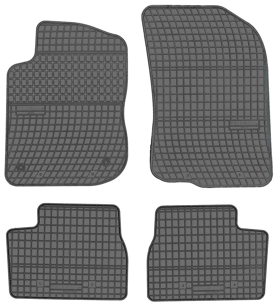 DYWANIKI SAMOCHODOWE PEUGEOT 208 OD 2012, PEUGEOT 2008 OD 2013 GUMOWE PREMIUM