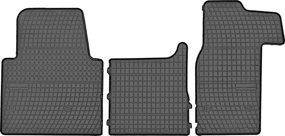 DYWANIKI SAMOCHODOWE RENAULT MASTER OD 2010, OPEL MOVANO OD 2010, NISSAN NV400 OD 2010 GUMOWE PREMIUM
