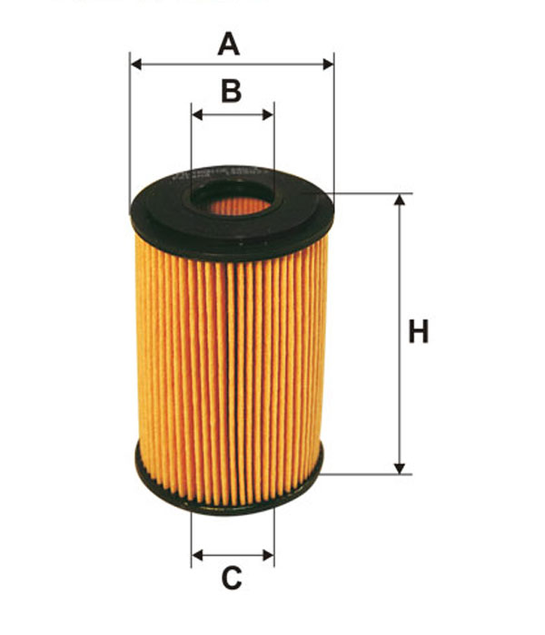 FILTR OLEJU HART 338 311  OE 640/4