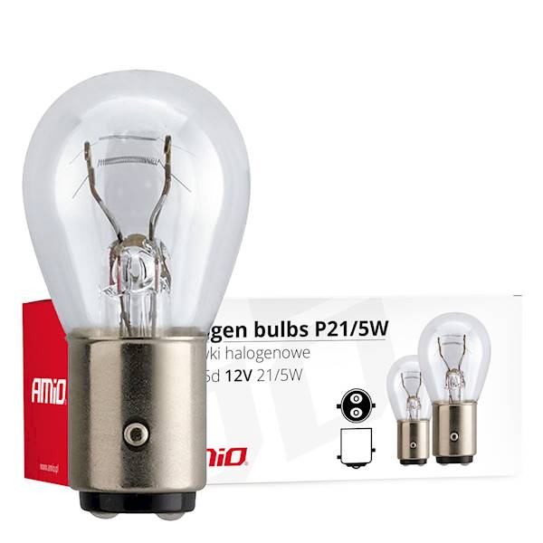 ŻARÓWKA HALOGENOWA AMIO P21/5W 01488
