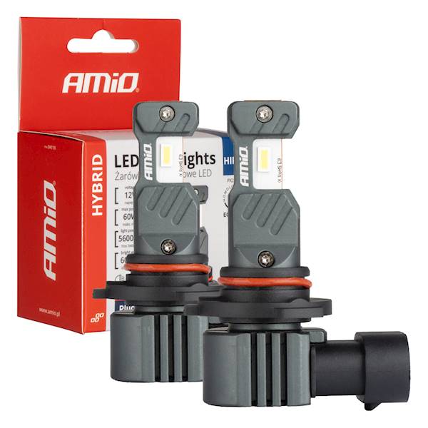 ŻARÓWKI LED AMIO HB4 HYBRID CANBUS