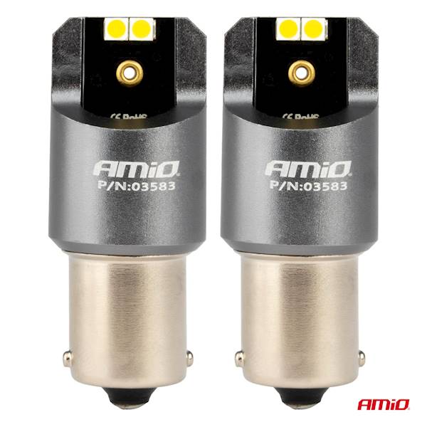 ŻARÓWKI LED AMIO P21W CANBUS 