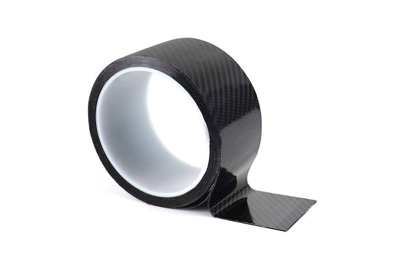 TAŚMA KARBONOWA PROGOWA CZARNA 50MM 3M