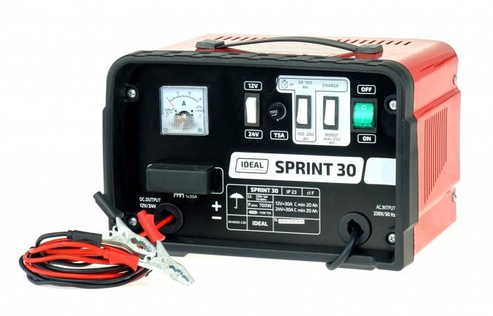 PROSTOWNIK IDEAL PROFESSIONAL SPRINT 30 12V/24 30A 20AH-200AH