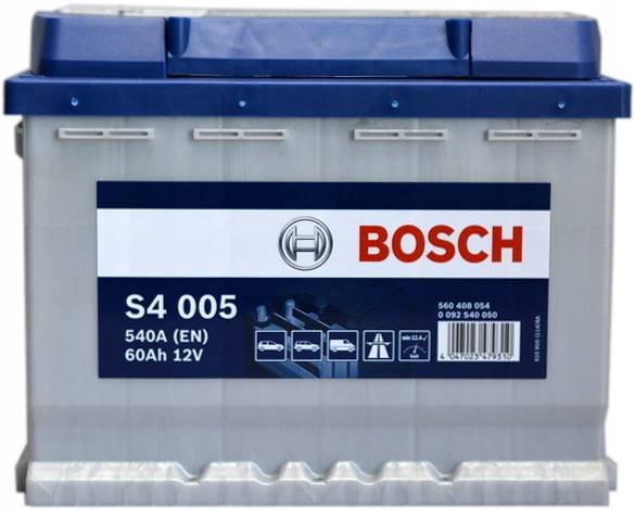 AKUMULATOR BOSCH 60AH 540A S4 005