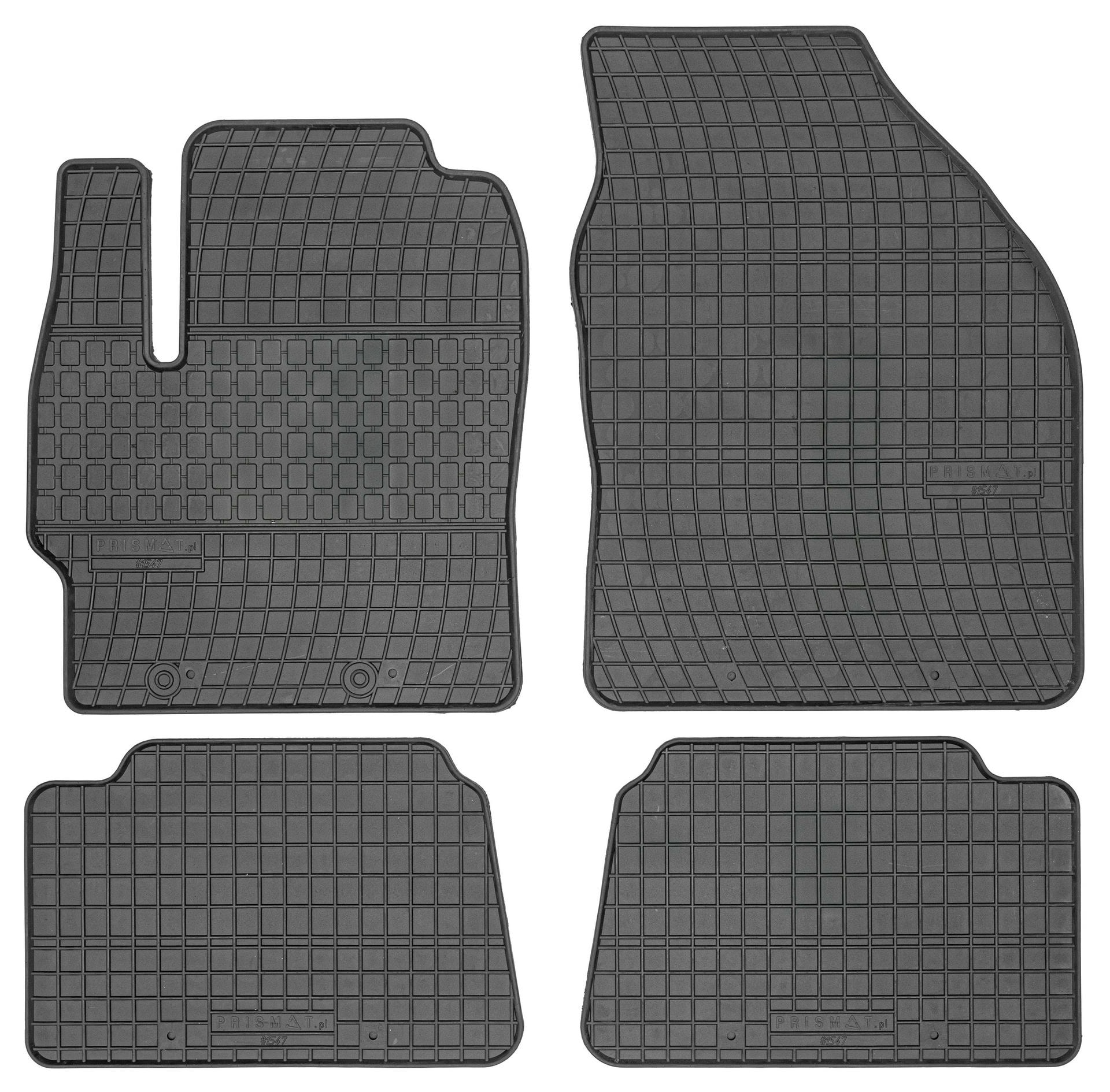 DYWANIKI SAMOCHODOWE TOYOTA YARIS 20-, TOYOTA YARIS CROSS 21- GUMOWE PREMIUM