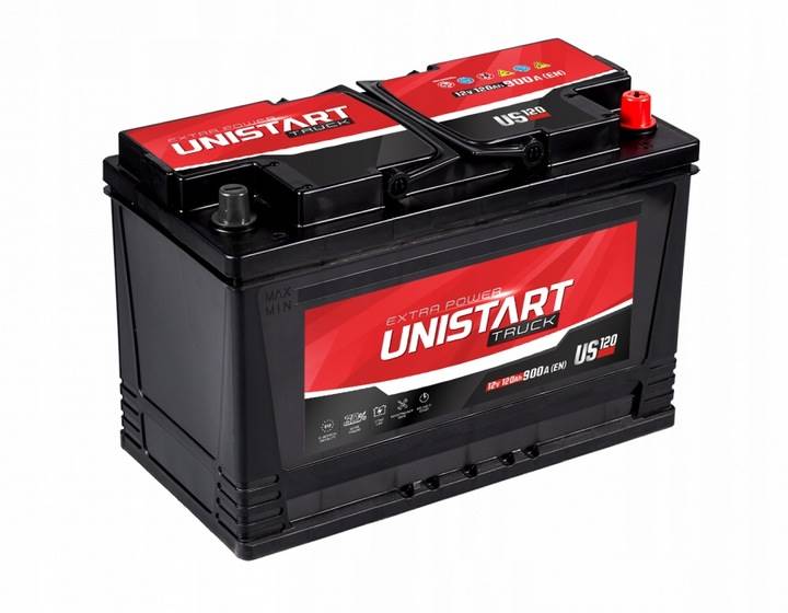 AKUMULATOR UNISTART TRUCK 120AH 950A 12V