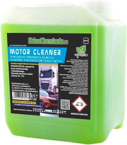 SHINE MOTOR CLEANER 5L koncentrat do mycia silników