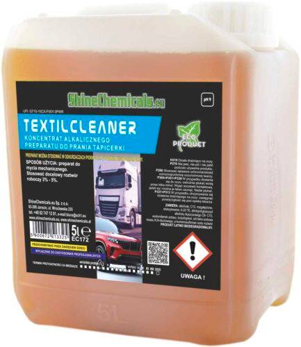 SHINE TEXTIL CLEANER 5L koncentrat do prania tapicerki