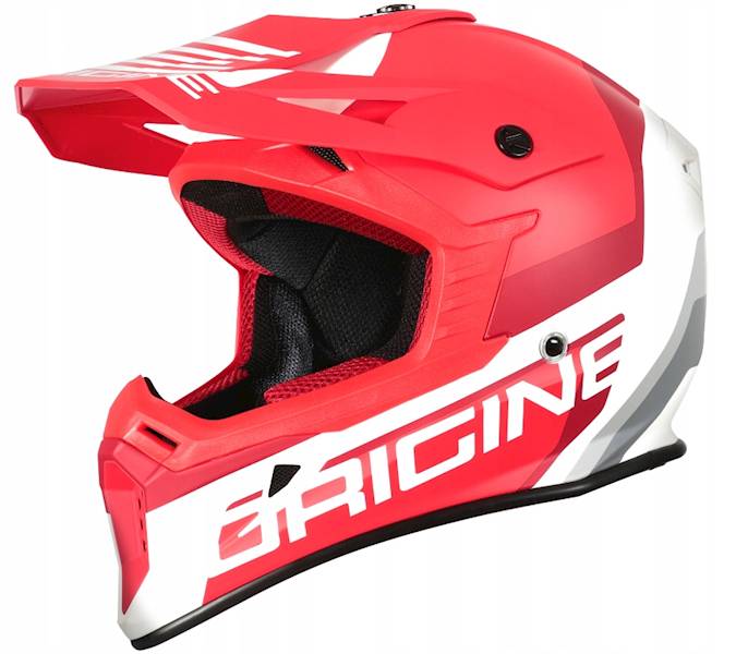 KASK ORIGINE HERO MX RED-WHITE MATT L HOMOLOGACJA