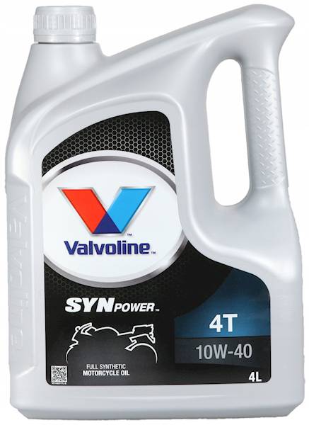 OLEJ VALVOLINE SYNPOWER 10W40 4L 4T MOTO
