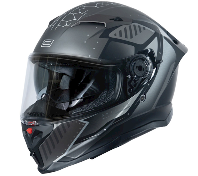 KASK ORIGINE FORCE BUNKER MAT GREY BLACK L HOMOLOGACJA