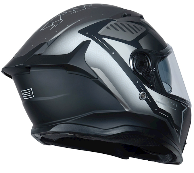 KASK ORIGINE FORCE BUNKER MAT GREY BLACK L HOMOLOGACJA