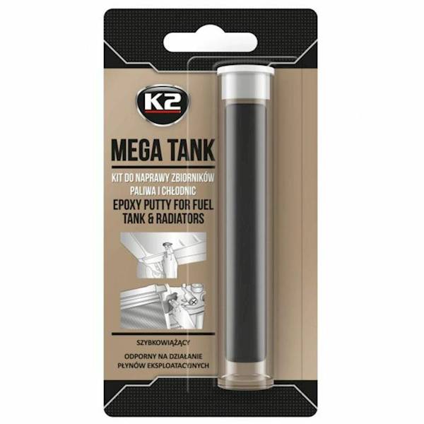 K2 MEGA TANK KLEJ DO NAPARAWY ZBIORNIKÓW PALIWA I CHŁODNIC