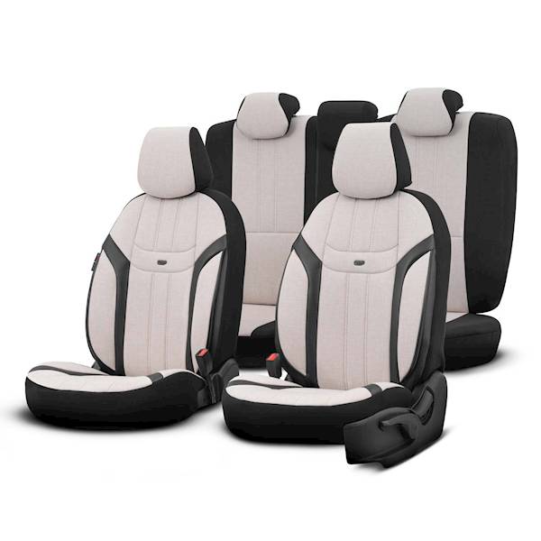 POKROWCE SAMOCHODOWE AMIO SWAN MODEL 503 BAIGE BEŻOWE