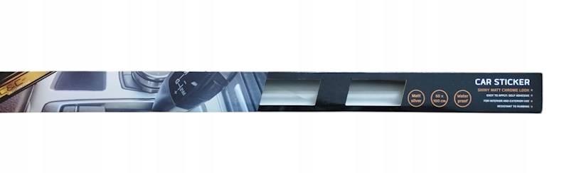 FOLIA CARBON SAMOPRZYLEPNA 50X100CM SREBRNA
