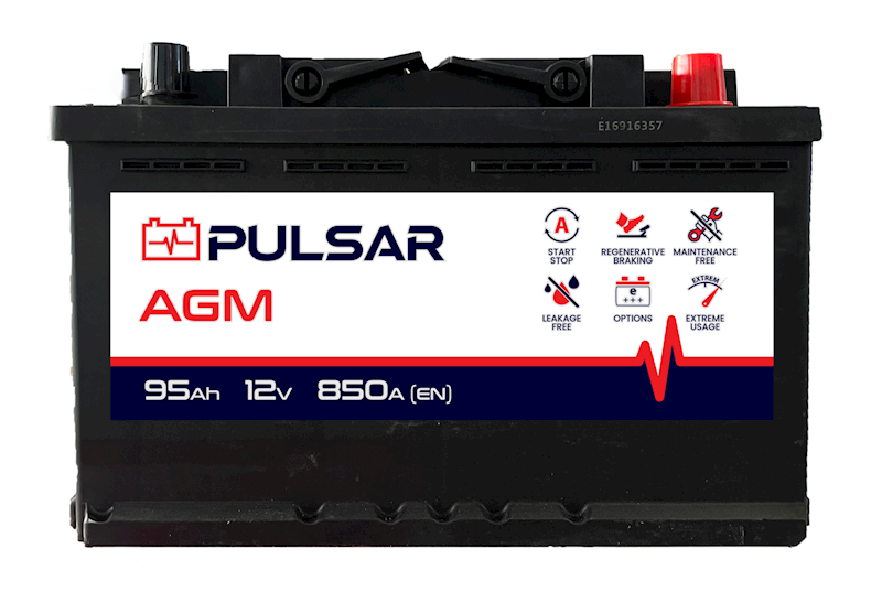AKUMULATOR 105AH 950A 12V PULSAR /AGM/