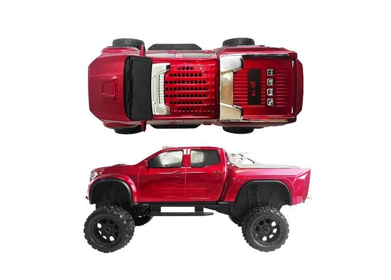 GŁOŚNIK RADIO FM AUTO BLUETOOTH LXWSX65R CAR WS-X65 10W USB AKUMULATOR 1500AH CZERWONY