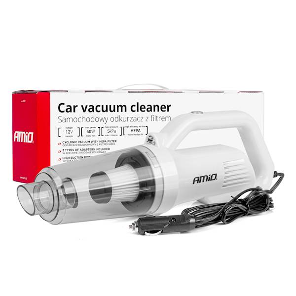 ODKURZACZ SAMOCHODOWY BEZPRZEWODOWY AMIO 
