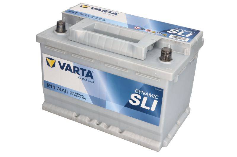 AKUMULATOR VARTA DYNAMIC SLI 74AH 680A 12V P+