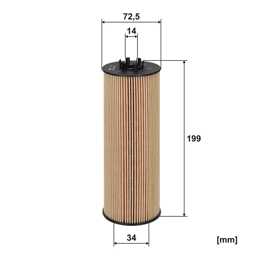 FILTR OLEJU FEBI FE22536 OE 650