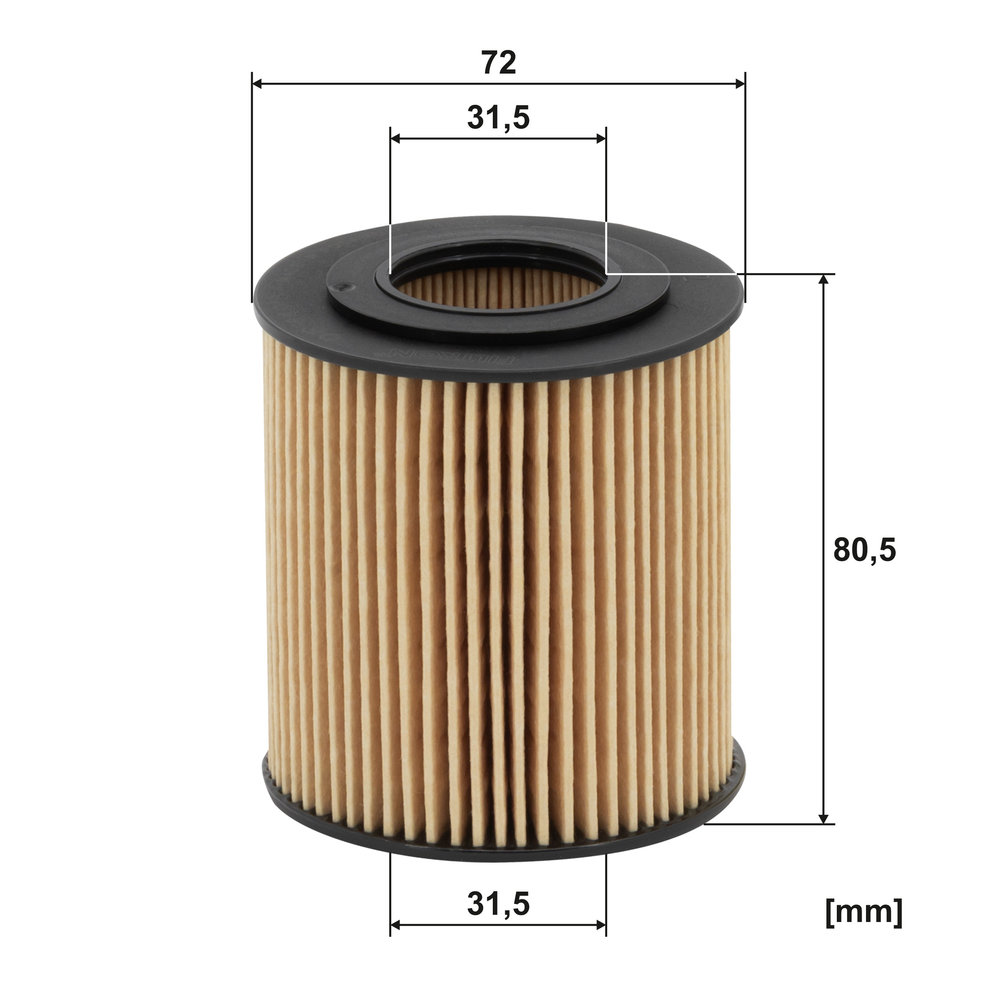 FILTR OLEJU OE 649/6 BOSCH P0262 