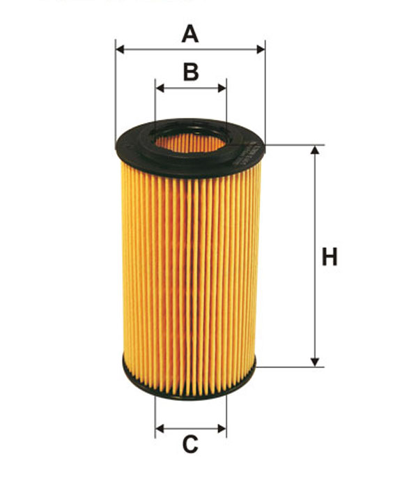 FILTR OLEJU PURRO PUR - P03022  OE 640/5