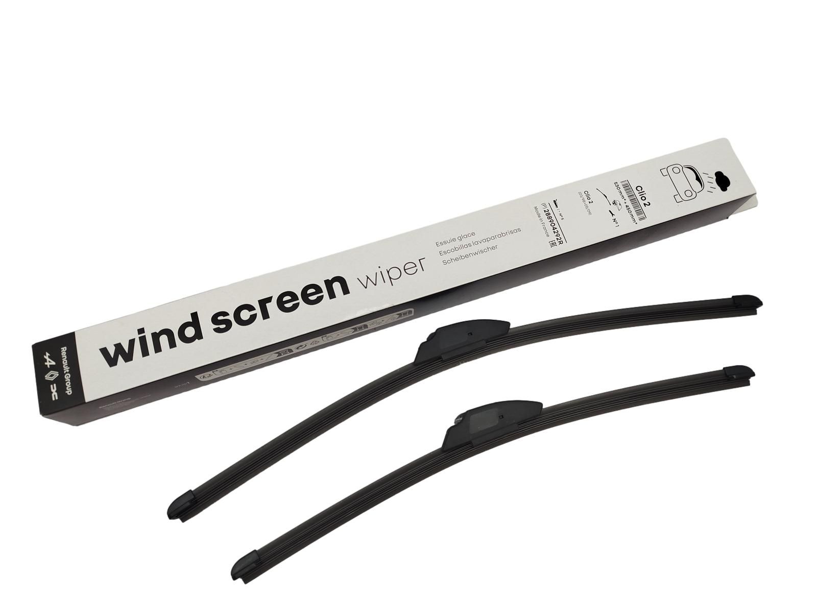 WYCIERACZKI OE RENAULT 30''/26'' KOMPLET RENAULT SCENIC III 04.2009-09.2016