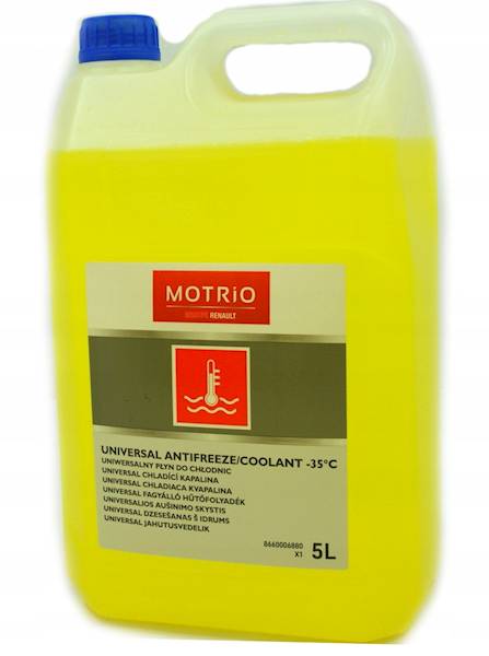 PŁYN DO CHŁODNIC OE RENAULT MOTRIO G12 5L UNIWERSALNY