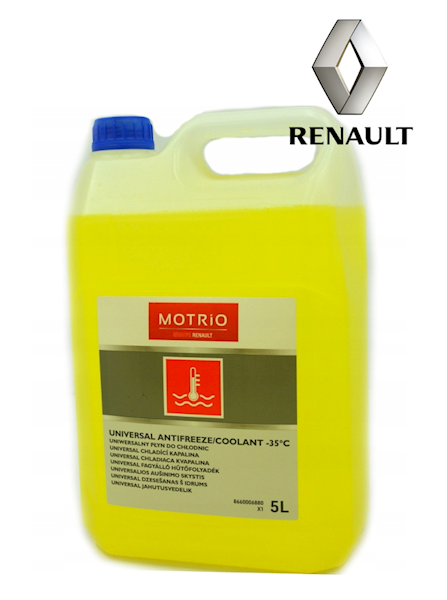 PŁYN DO CHŁODNIC OE RENAULT MOTRIO G12 5L UNIWERSALNY