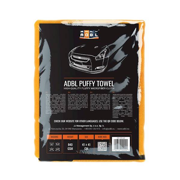 ADBL PUFFY TOWEL 41X41 CM 