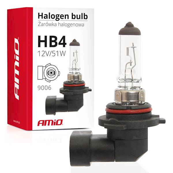 ŻARÓWKI HALOGENOWE HB4 12V 51W AMIO