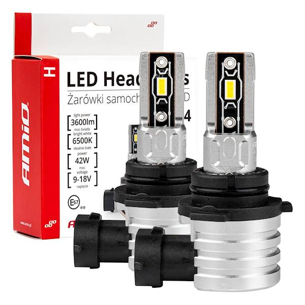 ŻARÓWKI LED AMIO HB4 MINI 9-32V