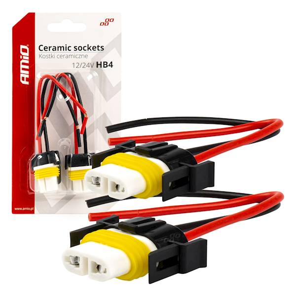 AMIO KOSTKI CERAMICZNE Z KABLEM HB4 