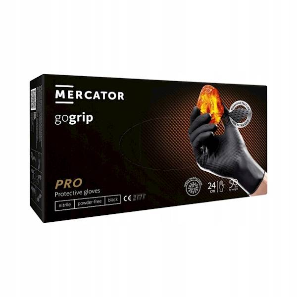 RĘKAWICE NITRYLOWE ROZ M 50PCS