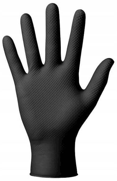 RĘKAWICE NITRYLOWE ROZ M 50PCS