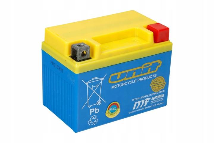AKUMULATOR MOTOCYKLOWY UNIT WTX4L-BS YTX4L-BS MTX4L-BS 
