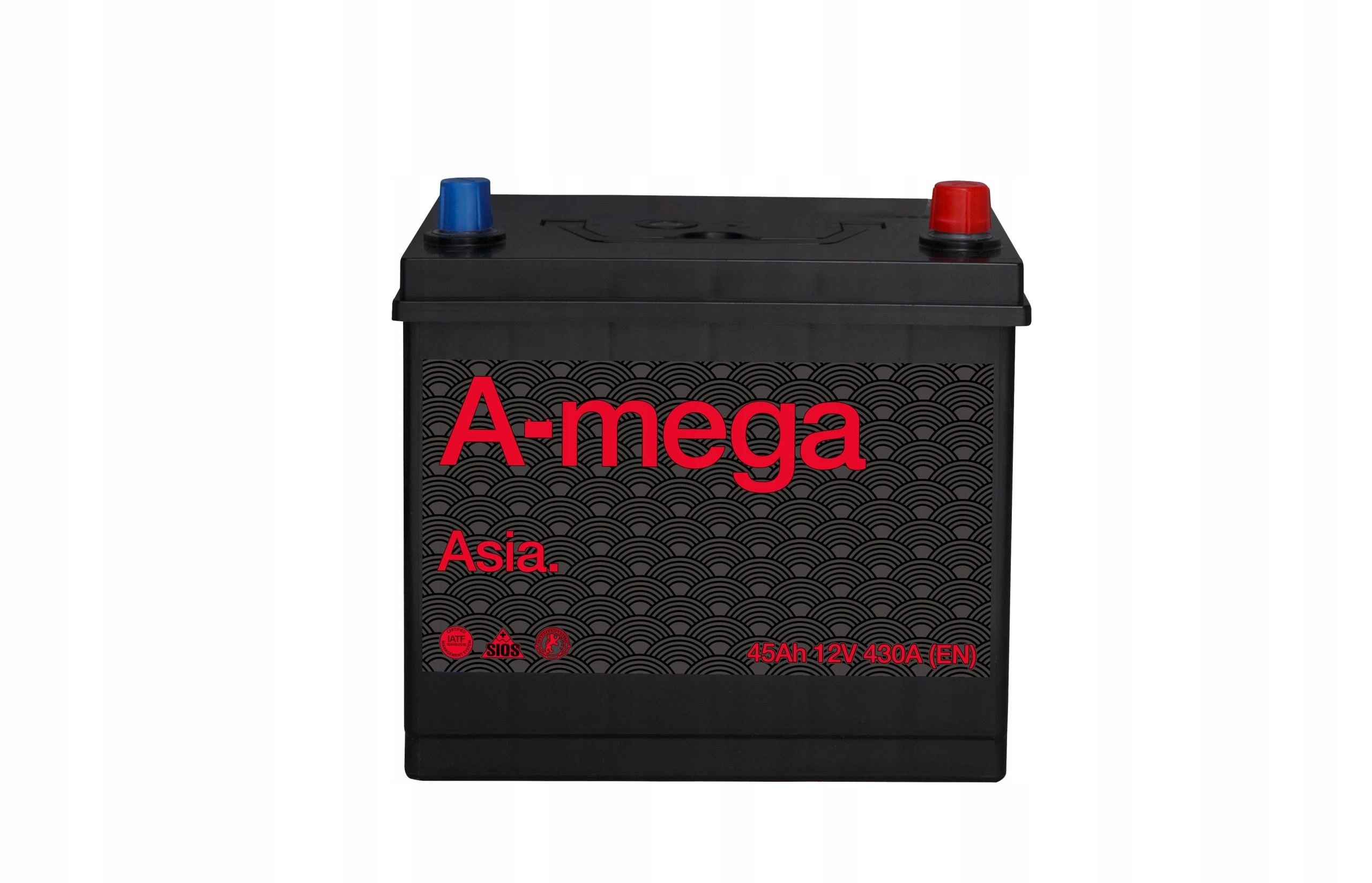 AKUMULATOR A-MEGA ASIA 45AH 390A JAP P+